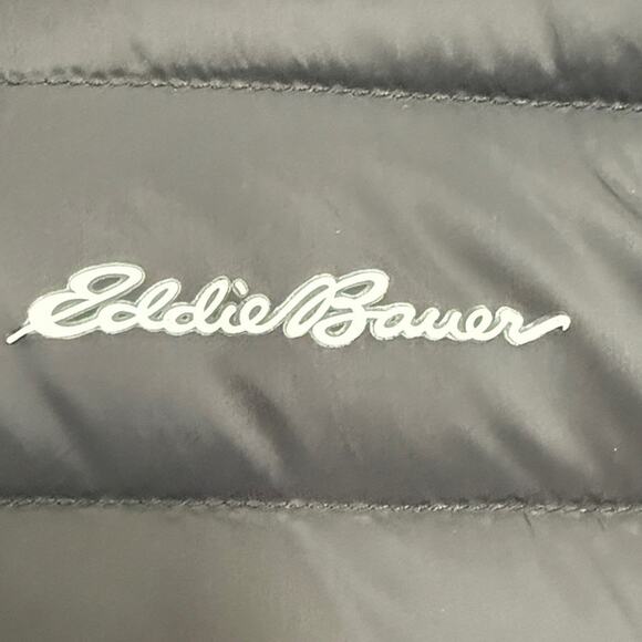 Eddie Bauer Kid's Black Puffer Coat - Picture 3 of 7